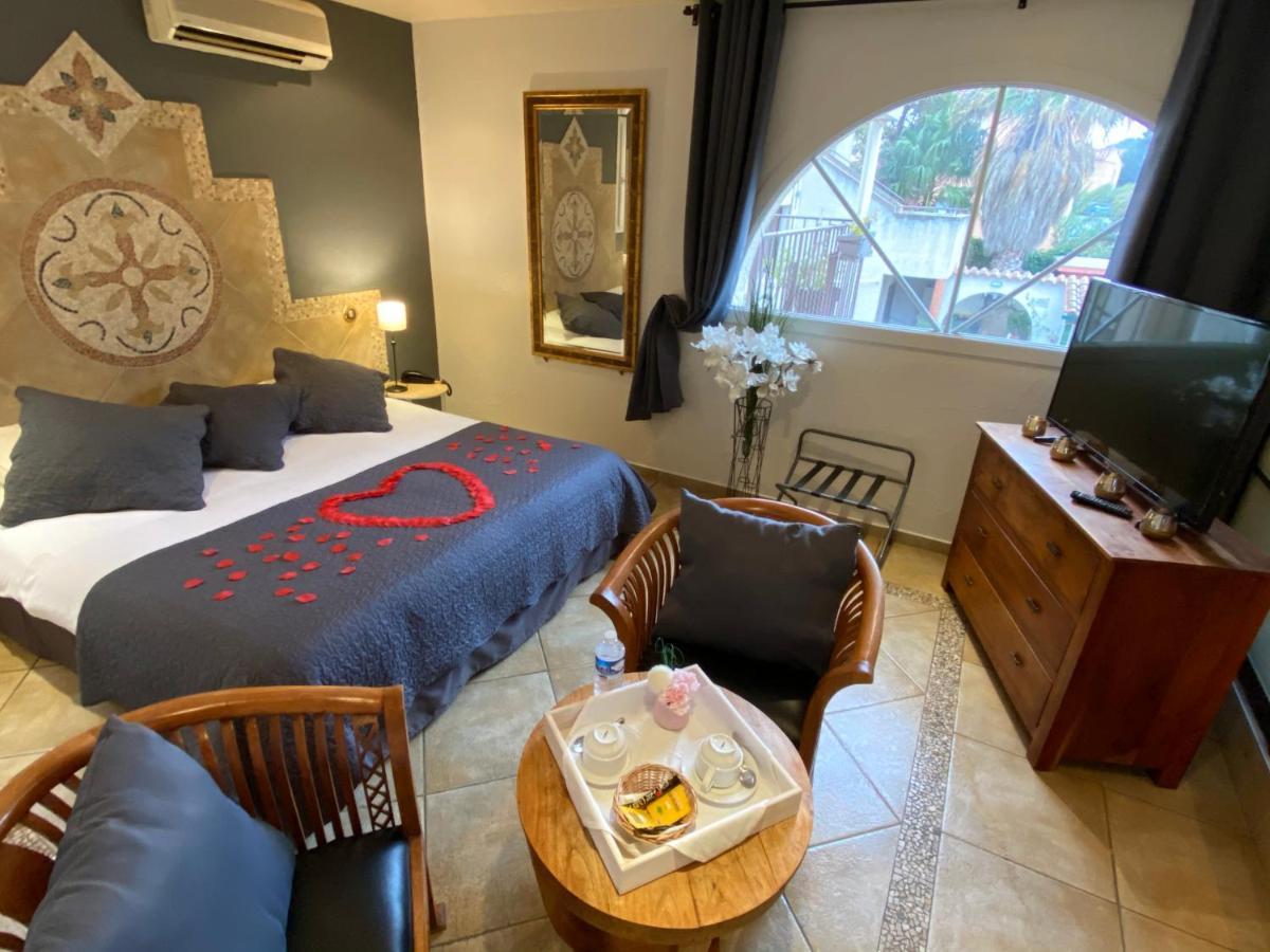 Logis Hotel Les II Mas - Perpignan Sud Cabestany Esterno foto
