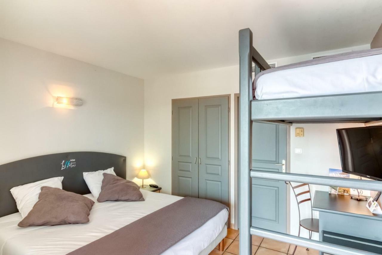 Logis Hotel Les II Mas - Perpignan Sud Cabestany Esterno foto