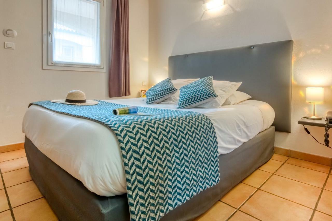 Logis Hotel Les II Mas - Perpignan Sud Cabestany Esterno foto